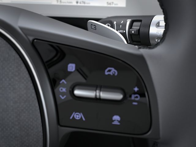 Nastavitelný rekuperační brzdný systém elektromobilu Hyundai IONIQ 5.